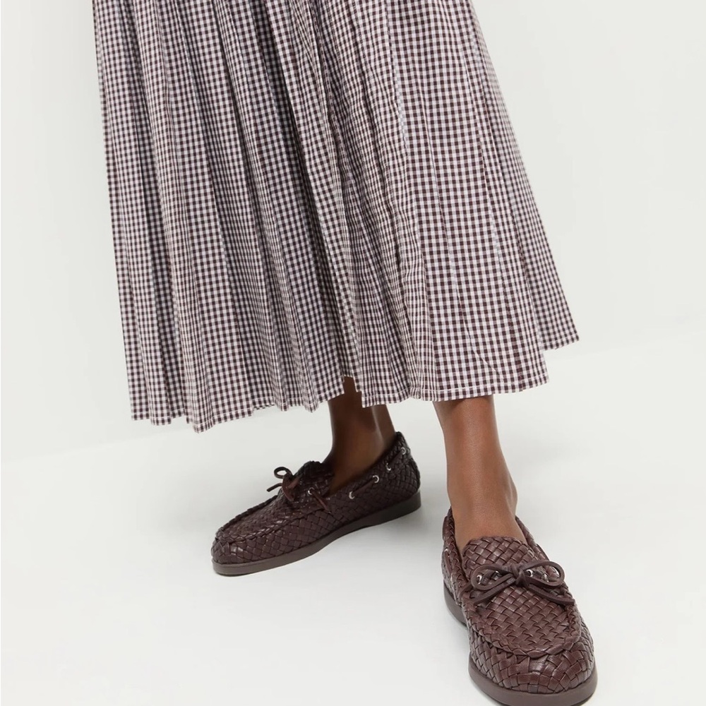 Loeffler Randall Minnie Women’s Brown Loafers-fits size 6.5 - Picture 2 of 6